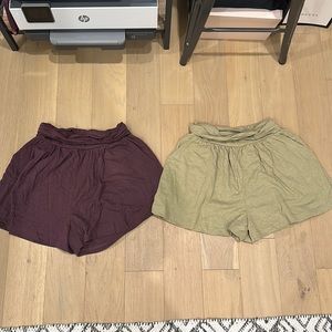 2 Free People Beach Shorts
